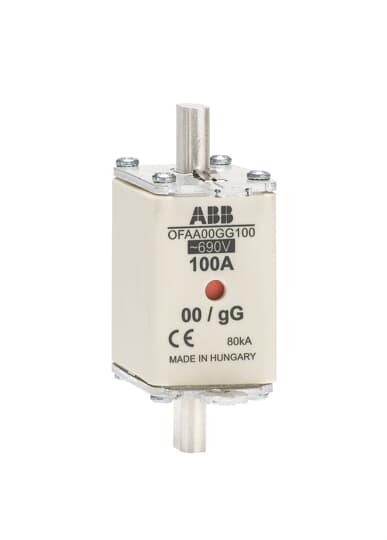 ABB SPA - ABBOFAA00GG100 OFAA00GG100 FUS NH00 GG 100A 690V