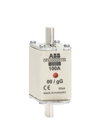 ABB SPA - ABBOFAA00GG100 OFAA00GG100 FUS NH00 GG 100A 690V