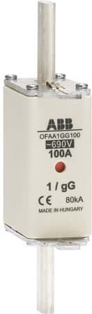 ABB SPA ABBOFAA1GG125 OFAA1GG125 FUS NH1 GG 125A 690V