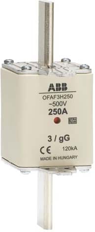 ABB SPA ABBOFAF3H400 OFAF3H400 FUS NH3 GG 400A 500V