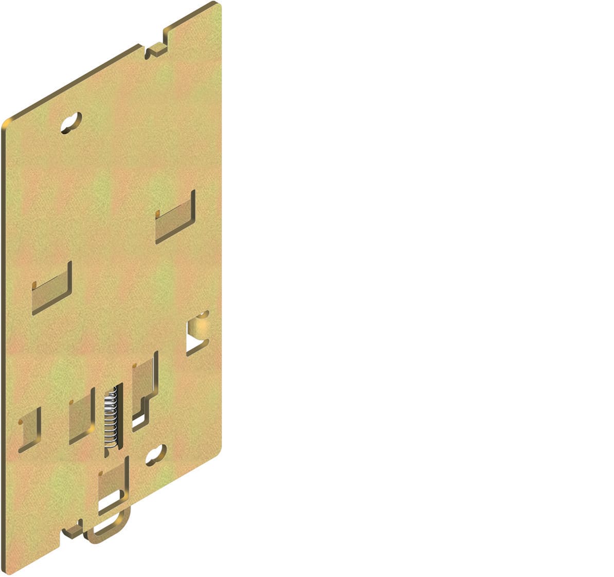 ABB SPA ABB1SDA053940R1 KIT DIN50022 PIASTRA PER RC..RIBAS.T1 IV