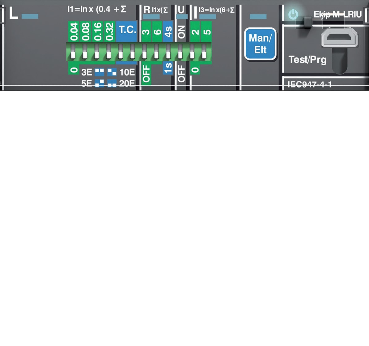 ABB SPA ABB1SDA054735R1 SG.EL.EKIP M-LRIU IN=320 T5 3P