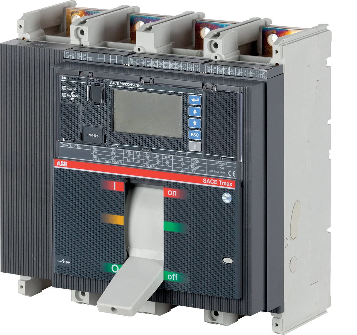 ABB SPA ABB1SDA062931R1 T7L 1250 PR232/P LSI IN=1250A 3P F F