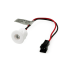 ALPHA ELETTRONICA SR ALPJO388/023WW MINI SPOT LED 12V PLAST.BIANCO 3000K