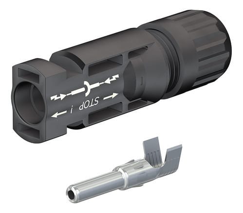 ALPHA ELETTRONICA SR ALP200-402 CONN. MC4 MASCHIO-1.000V-PER CAVO 10M...