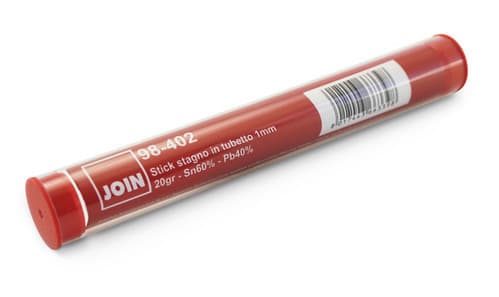 ALPHA ELETTRONICA SR ALP98-402 STAGNO TUBETTO SN 60 PB 40 D.1.00MM