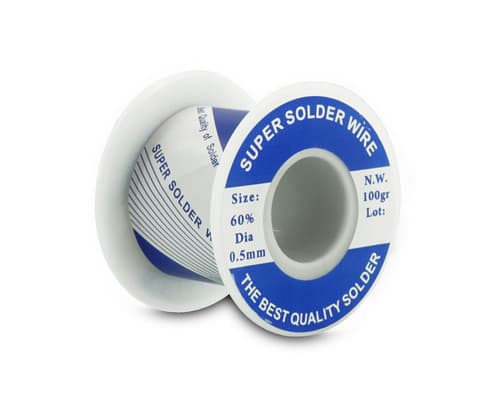 ALPHA ELETTRONICA SR ALP98-404 STAGNO ROCCA 100GR 60 SN 40 PB 0.5MM