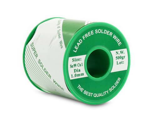ALPHA ELETTRONICA SR ALP98-405 STAGNO ROCCH.GR.500 99SN-1CU DIAM 1 MM