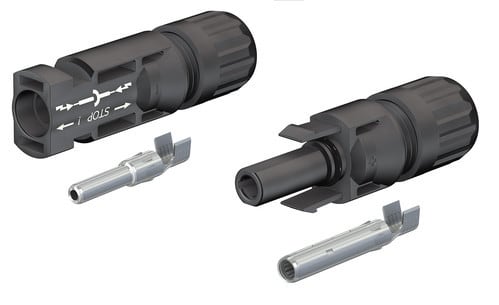 ALPHA ELETTRONICA SR ALP200-406B CON. MC4 - MAS./FEM. - 1000V-CAVO 4-6MMQ