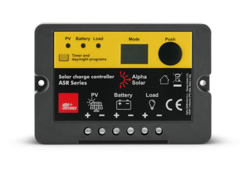 ALPHA ELETTRONICA SR ALPASR020 REGOLATORE DI CARICA PWM 12-24V 20A C...