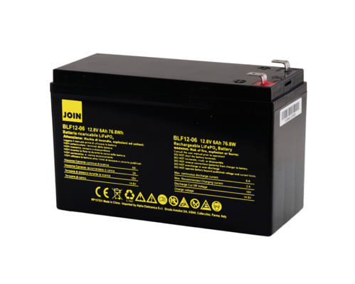 ALPHA ELETTRONICA SR ALPBLF12-06 BATTERIA RICARICABILE LITIO LIFEPO4 1...