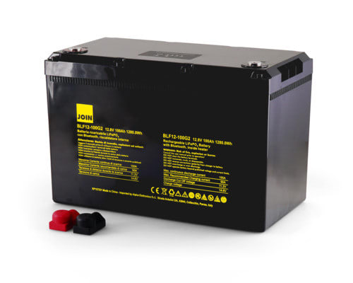ALPHA ELETTRONICA SR ALPBLF12-100G2 BATTERIA RIC. LITIO LIFEPO4 12.8V 100...