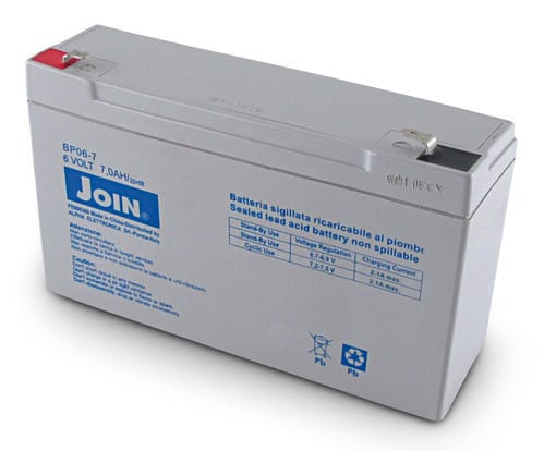 ALPHA ELETTRONICA SR ALPBP06-7 BATT. PIOMBO 6V 7 A CON FASTON