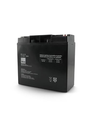 ALPHA ELETTRONICA SR ALPBPL12-18 BATT. PIOMBO AGM 12V 18AH NERA FIS.VITE
