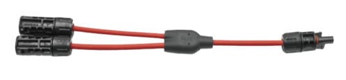 ALPHA ELETTRONICA SR ALP201-A110 CAVO SPLITTER A Y DUE SPINE UNA PRESA