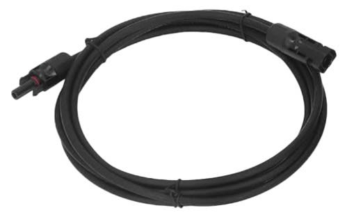 ALPHA ELETTRONICA SR - ALP201-C0030NA Cavo prolunga fotovoltaico con connettori 3m 1x4mm² nero sfuso