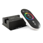 ALPHA ELETTRONICA SR - ALPJO-CONTR-233 RGB Led strip dimmer - 12/24V - 8A/Ch - With touch remote control