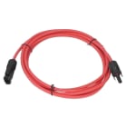 ALPHA ELETTRONICA SR - ALP201-C0030RA Cavo prolunga fotovoltaico con connettori 3m 1x4mm² rosso sfuso