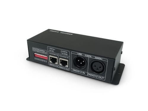 ALPHA ELETTRONICA SR ALPJO-CONTR-410 DECODER DMX-PWM PER LED 5/12/24V 4AX3CH