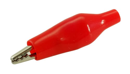 ALPHA ELETTRONICA SR ALP21-1 COCCODRILLO ISOLATO ROSSO PICCOLO