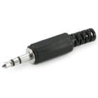 ALPHA ELETTRONICA SR - ALP11-4 Spina jack ø3,5mm Stereo con guidacavo