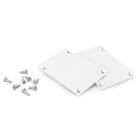 ALPHA ELETTRONICA SR - ALPJO380/097B-80 Kit due terminali di chiusura - adatti per profilo JO380/097 - 8 viti incluse