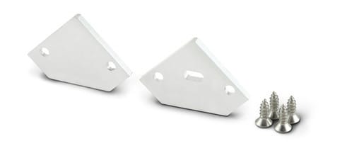 ALPHA ELETTRONICA SR ALPJO380/152B-80 KIT TERMINALI DI CHIUSURA BIANCO PER ...