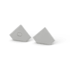 ALPHA ELETTRONICA SR ALPJO380/152G-80 TERMINALE CHIUSURA GRIGIO PER SERIE J...