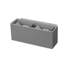 ALPHA ELETTRONICA SR ALPJO480-20WWG PLAFONIERA LED GRIGIA 18W 3000K 240VCA