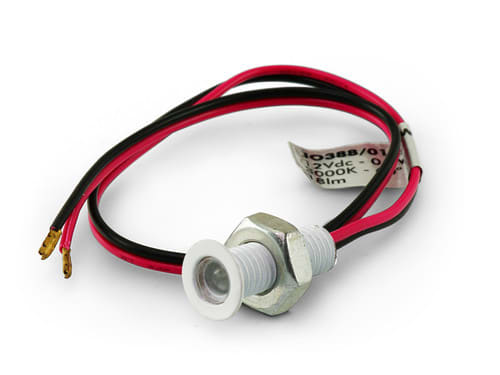 ALPHA ELETTRONICA SR ALPJO388/012WW MINI SPOT LED 12V ACCIAIO BIANCO 3000K