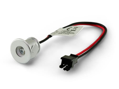 ALPHA ELETTRONICA SR ALPJO388/020PW MINI SPOT LED 12V PLAS.SILVER 6000K