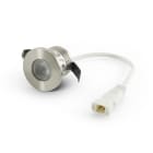 ALPHA ELETTRONICA SR - ALPJO390/010SNW Ceiling round spotlight LED - 2,5W - Satin aluminum - Natural white 4000K