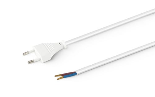 ALPHA ELETTRONICA SR ALP23-001WA CAVO DA SP.EURO A CAVO NYL 1.5 WHITE
