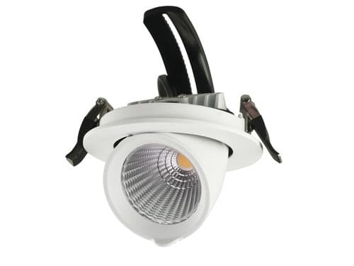 ALPHA ELETTRONICA SR ALPJO393-400W1 FARETTO LED COB 12W 3000K ALIM.INCL.