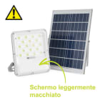 ALPHA ELETTRONICA SR - ALPJO456/12NW PROIETTORE LED A CARICA SOLARE CON SE...