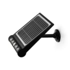 ALPHA ELETTRONICA SR - ALPJO460NW Proiettore solare Led 8W - Con sensore PIR - Ricaricabile - Bianco naturale - Serie Helios