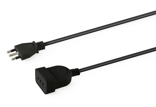 ALPHA ELETTRONICA SR ALP23-003/5B PROLUNGA SPINA 3 POLI ITA 10A PRESA 3...