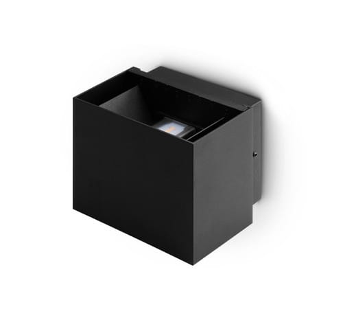 ALPHA ELETTRONICA SR ALPJO480-10WW PLAFONIERA LED NERA 10W 3000K 240VCA
