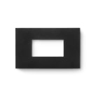 ALPHA ELETTRONICA SR - ALPJO490B Cornice segnapasso - Serie Magica - Nera