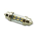 ALPHA ELETTRONICA SR - ALPJO546/7 Lampadina a Led SV8,5 - 0,4W - 10-30Vdc - Bianco freddo