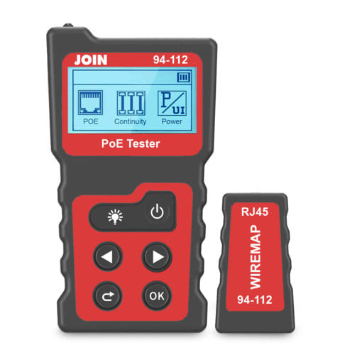 ALPHA ELETTRONICA SR ALP94-112 TESTER CAVI LAN E RJ45 POE