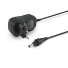 ALPHA ELETTRONICA SR - ALPKCP1000/12 Lead battery charger 12Vdc - 1000 mA - 5,5x2,1mm connector and crocodile clips