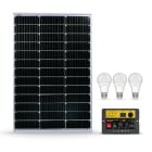 ALPHA ELETTRONICA SR ALPKIT80-SB KIT FOTOVOLTAICO 80W - 12V - SENZA BA...