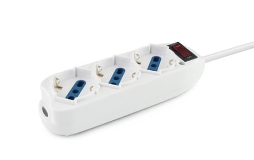 ALPHA ELETTRONICA SR ALP23-044S/03 MULTIPRESA 3 USCITE UNIVERSALI-INTERR...