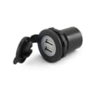 ALPHA ELETTRONICA SR - ALPKR166 CARICABATTERIE USB DUE PORTE 5V 2.1A