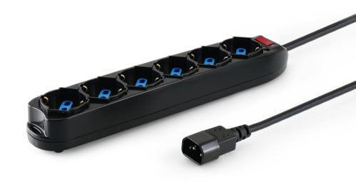 ALPHA ELETTRONICA SR ALP23-054/06 MULTIPRESA 6 USCITE UNIV. - INTERRUTO...