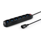 ALPHA ELETTRONICA SR ALP23-054/06 MULTIPRESA 6 USCITE UNIV. - INTERRUTO...