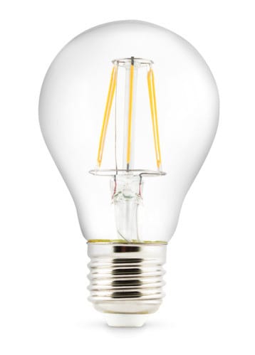 ALPHA ELETTRONICA SR ALPLF109/6WW LAMP.LED FILAMENTO BULBO E27 8W 230V BC