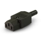 ALPHA ELETTRONICA SR - ALP23-1/1 Presa volante con guidacavo 3 poli - C13