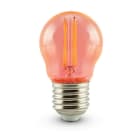 ALPHA ELETTRONICA SR - ALPLF350P LAMP.LED FILAMENTO BULBO 4.5W E27 ROSA